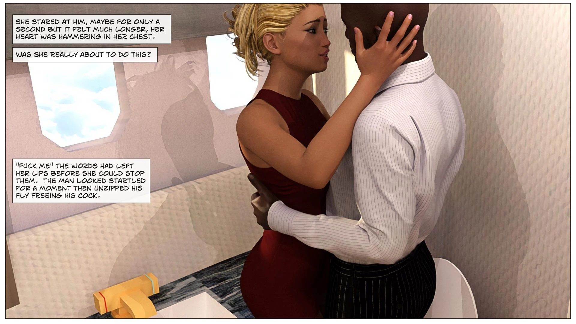 Black Takes White 2 porn comic picture 13