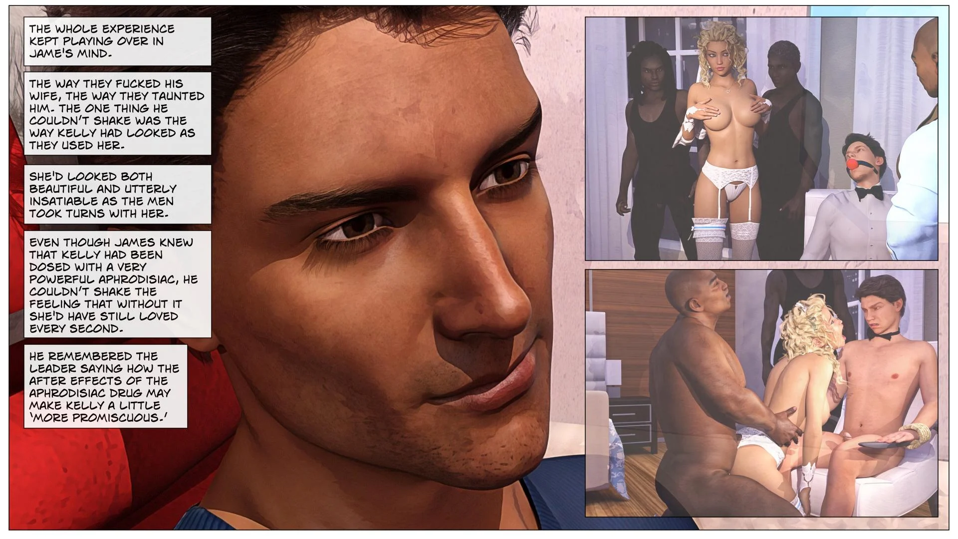 Black Takes White 2 porn comic picture 3