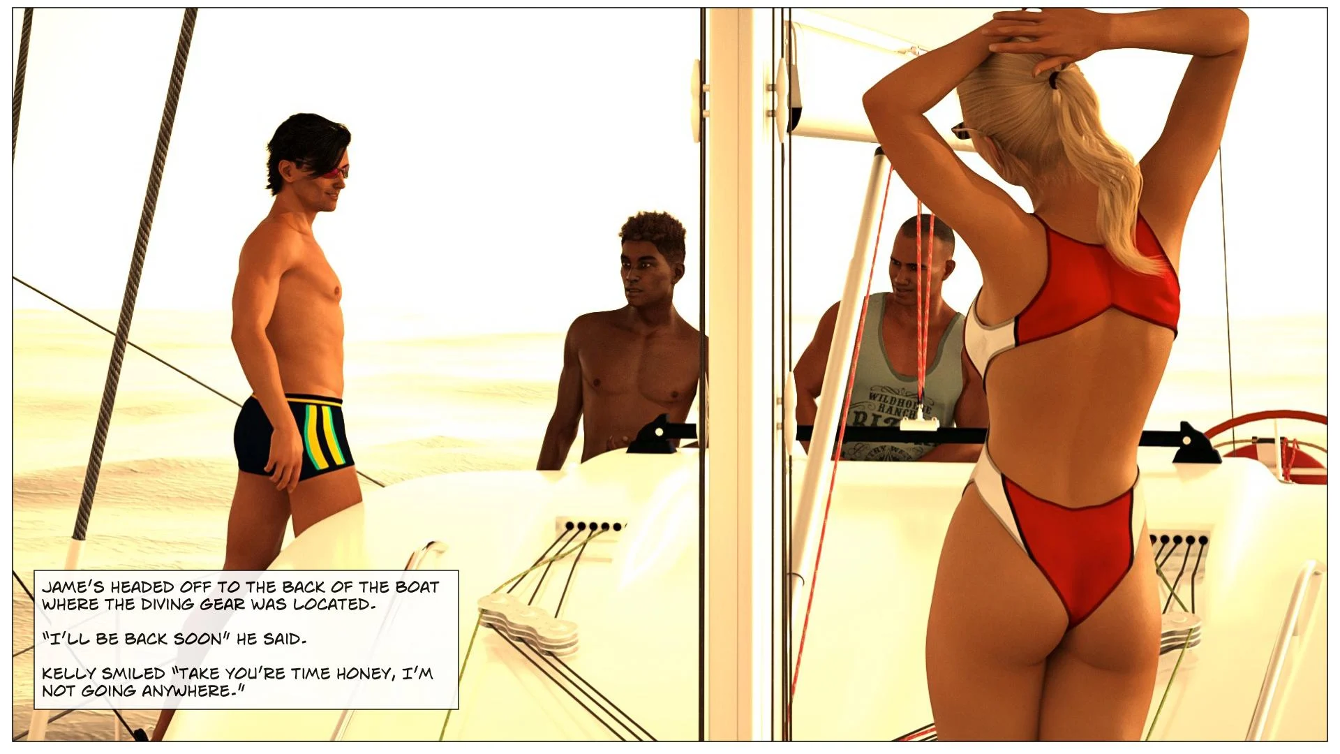 Black Takes White 2 porn comic picture 46