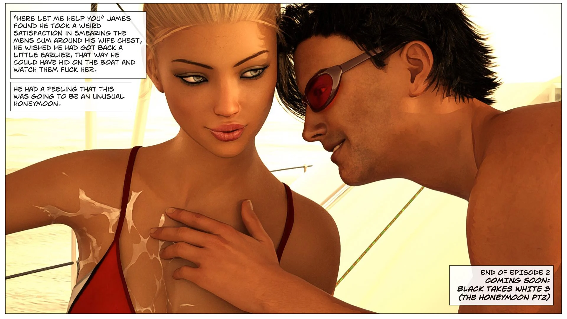 Black Takes White 2 porn comic picture 67