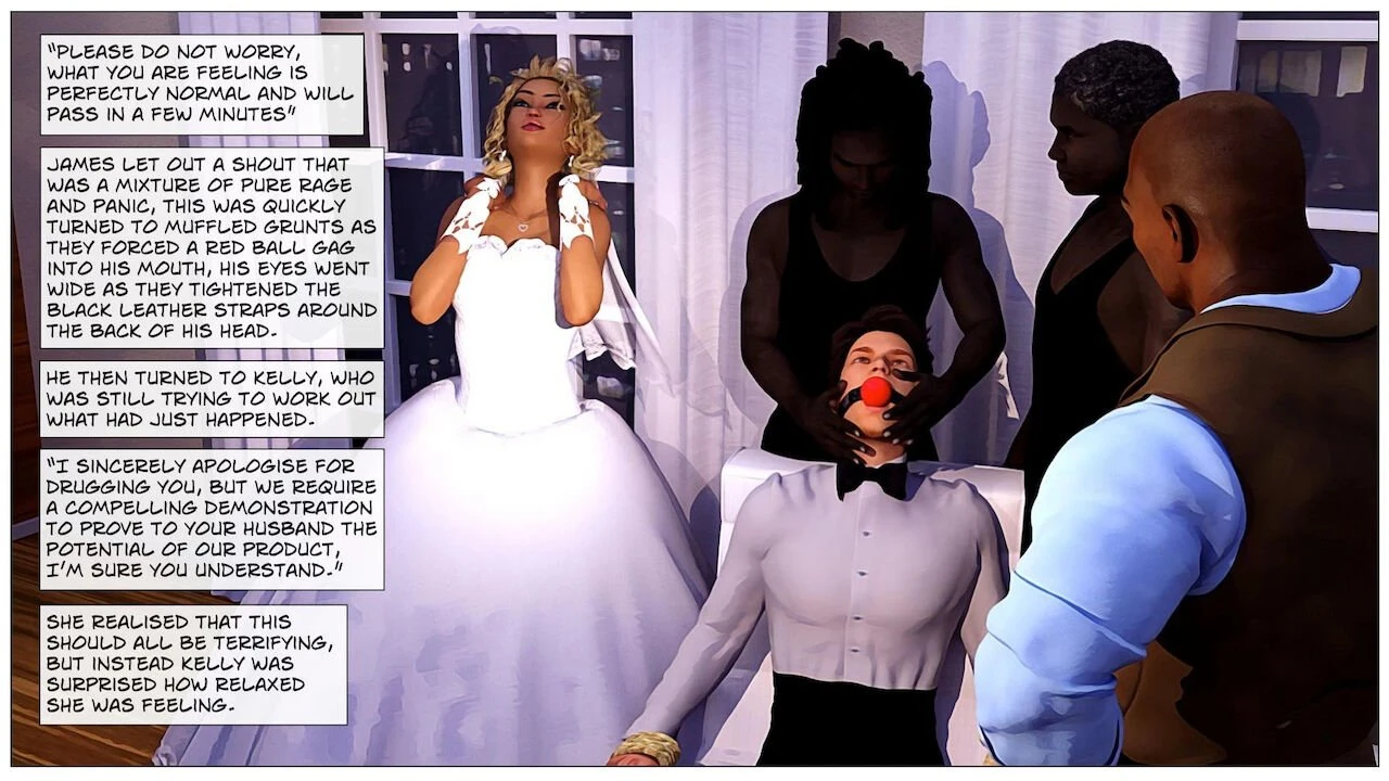 Black Takes White porn comic picture 13