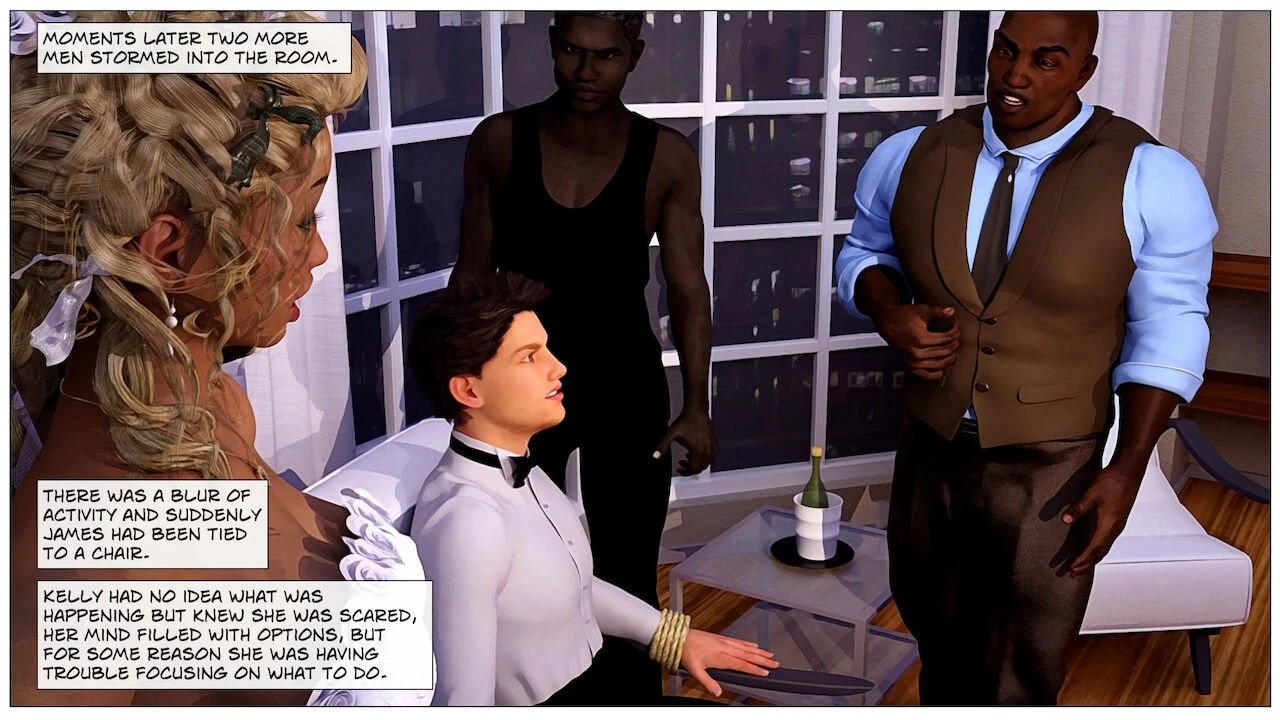 Black Takes White porn comic picture 9