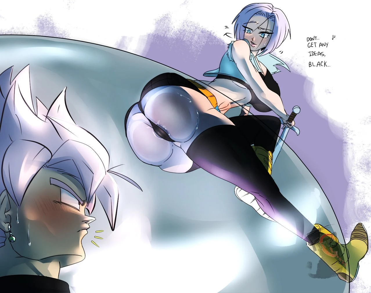 Black Time Traveler porn comic picture 14