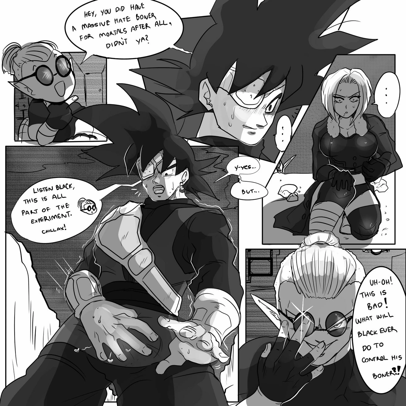 Black Time Traveler porn comic picture 5