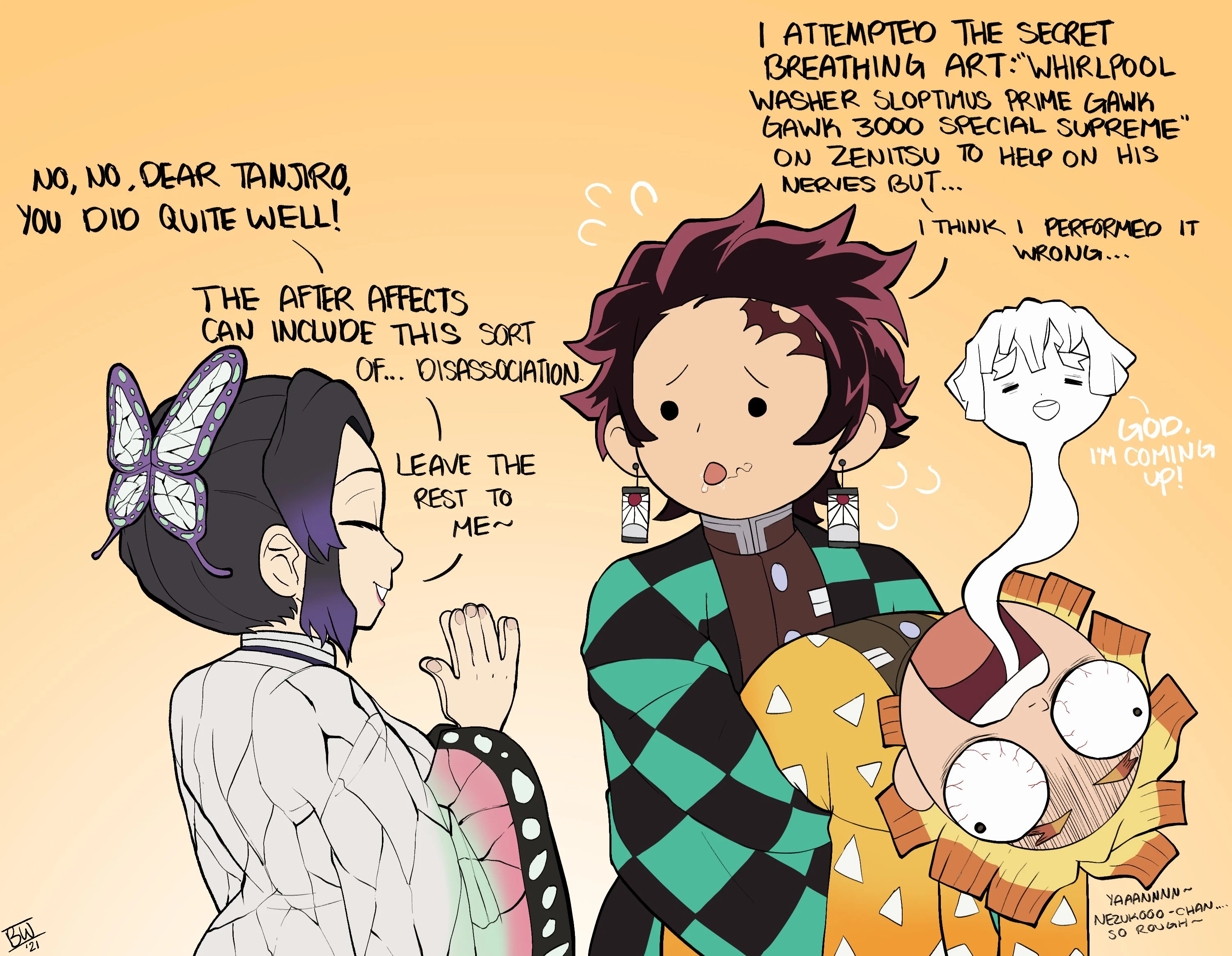 Black whiplash (Demon slayer collection) porn comic picture 4