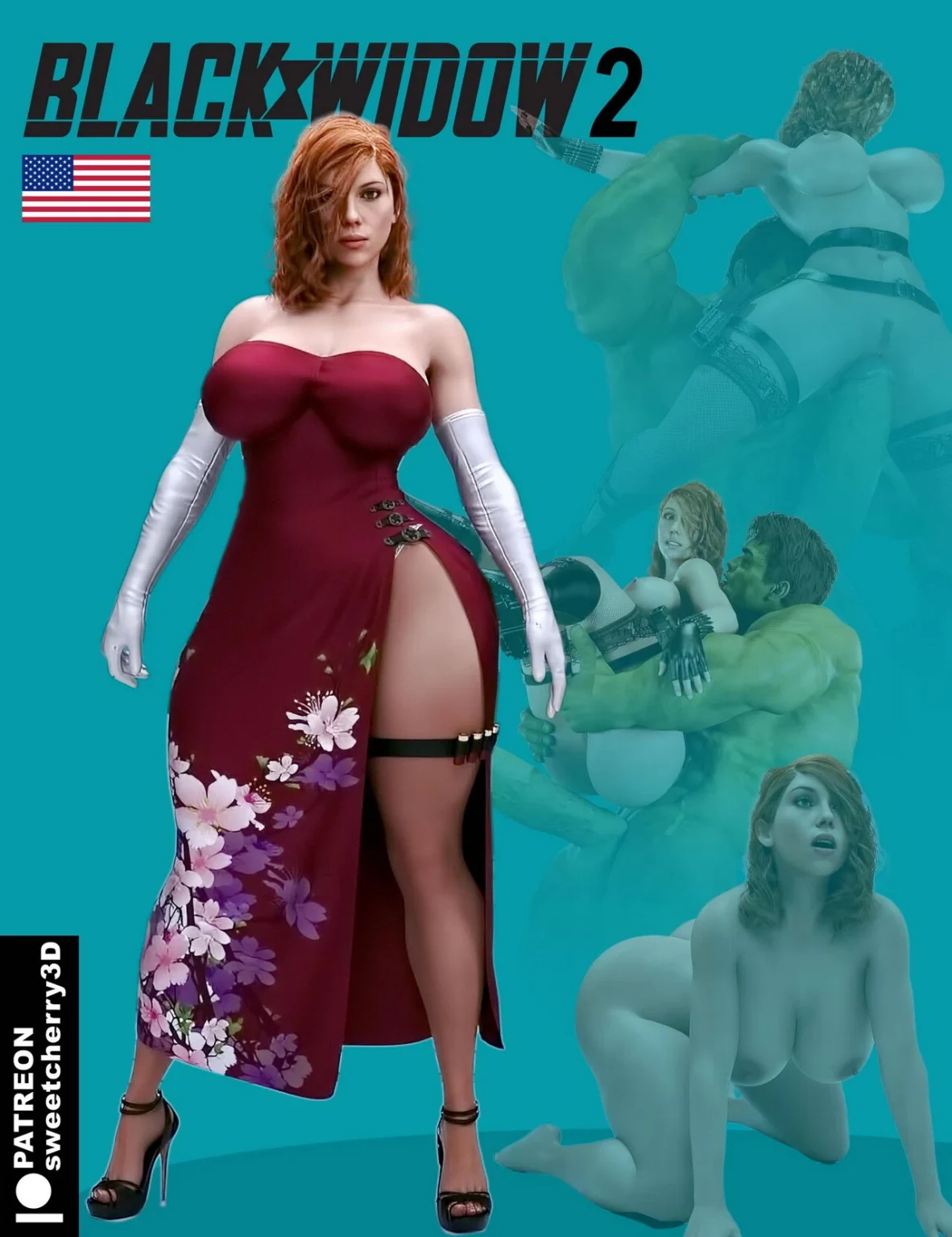 Black Widow 2 porn comic picture 1