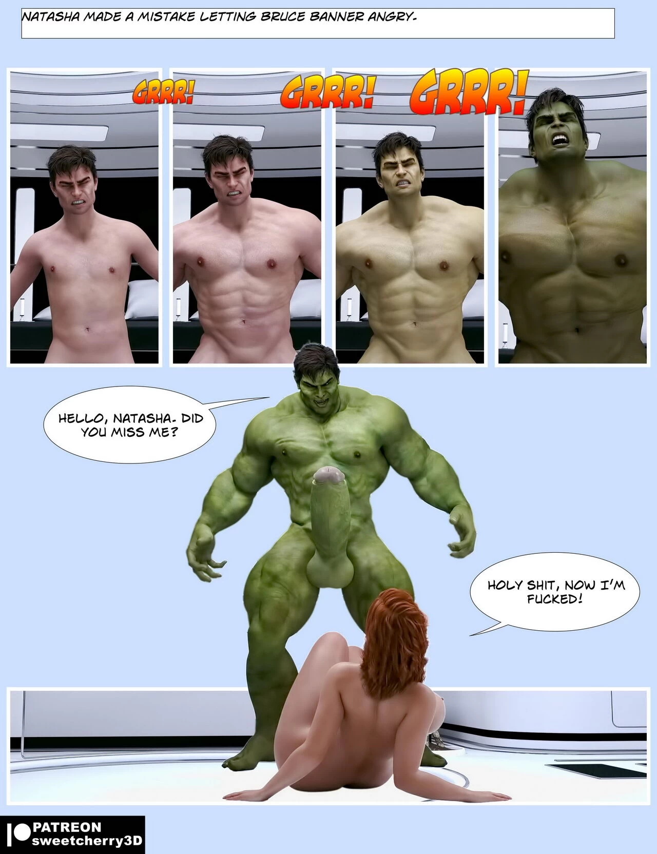 Black Widow 2 porn comic picture 18