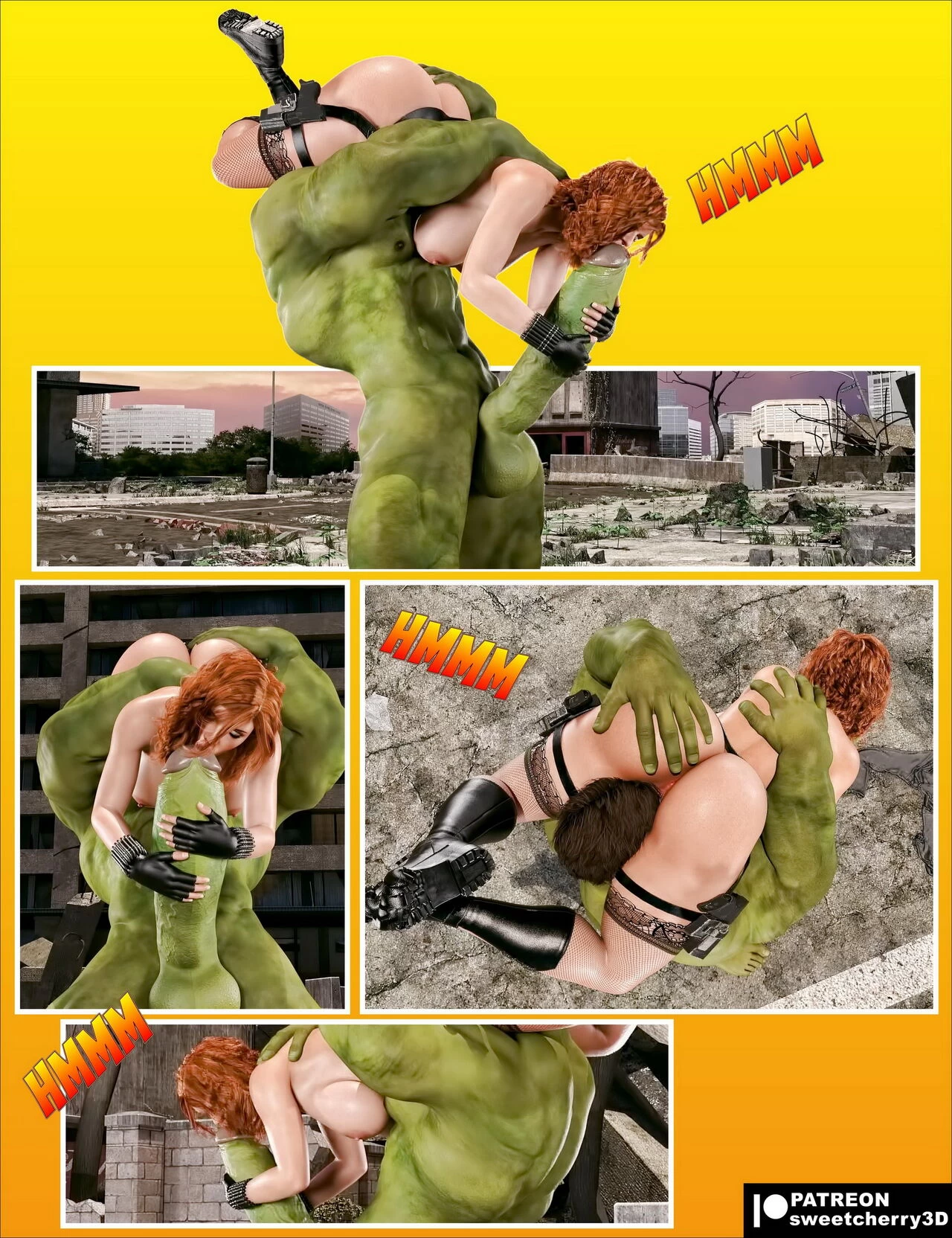 Black Widow 2 porn comic picture 2