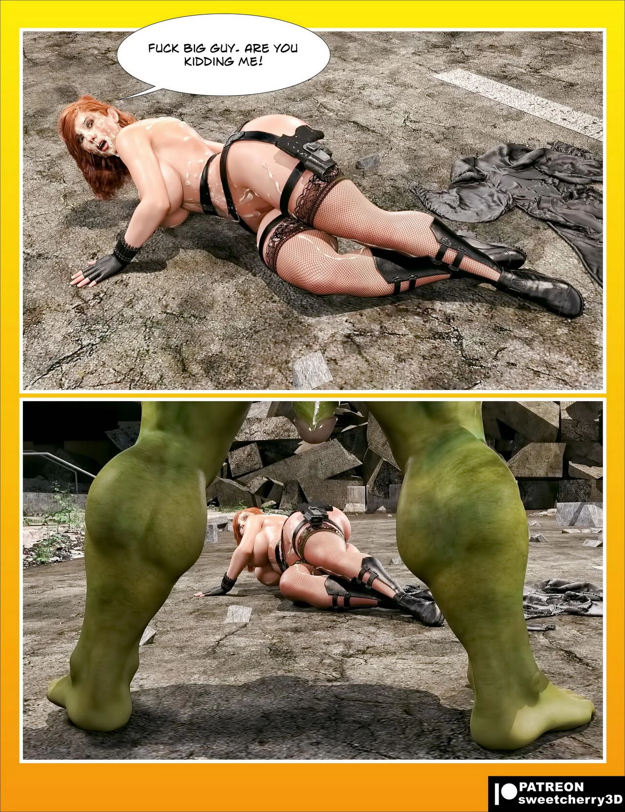 Black Widow 2 porn comic picture 9
