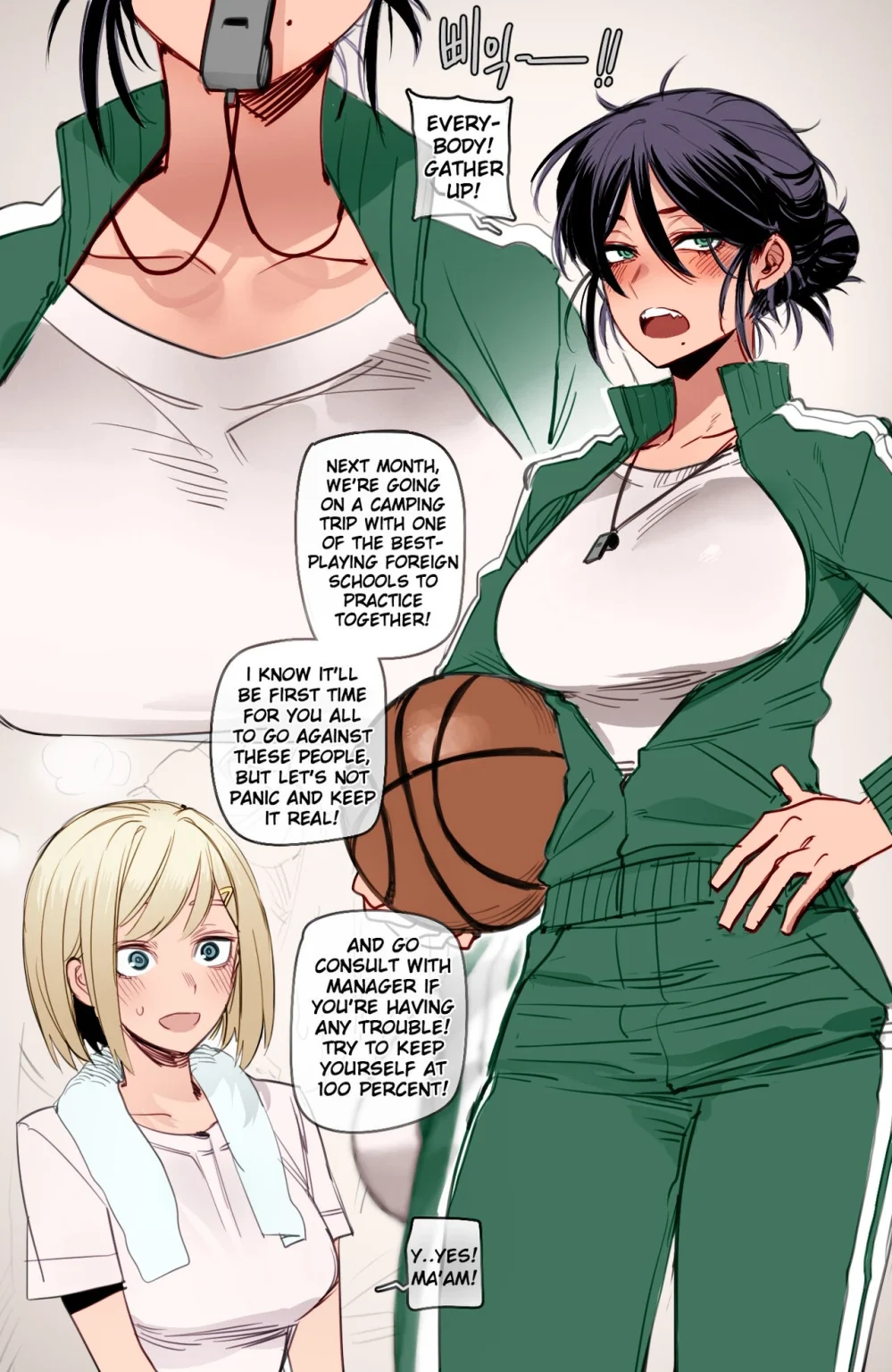 Blacked Coach porn comic picture 1
