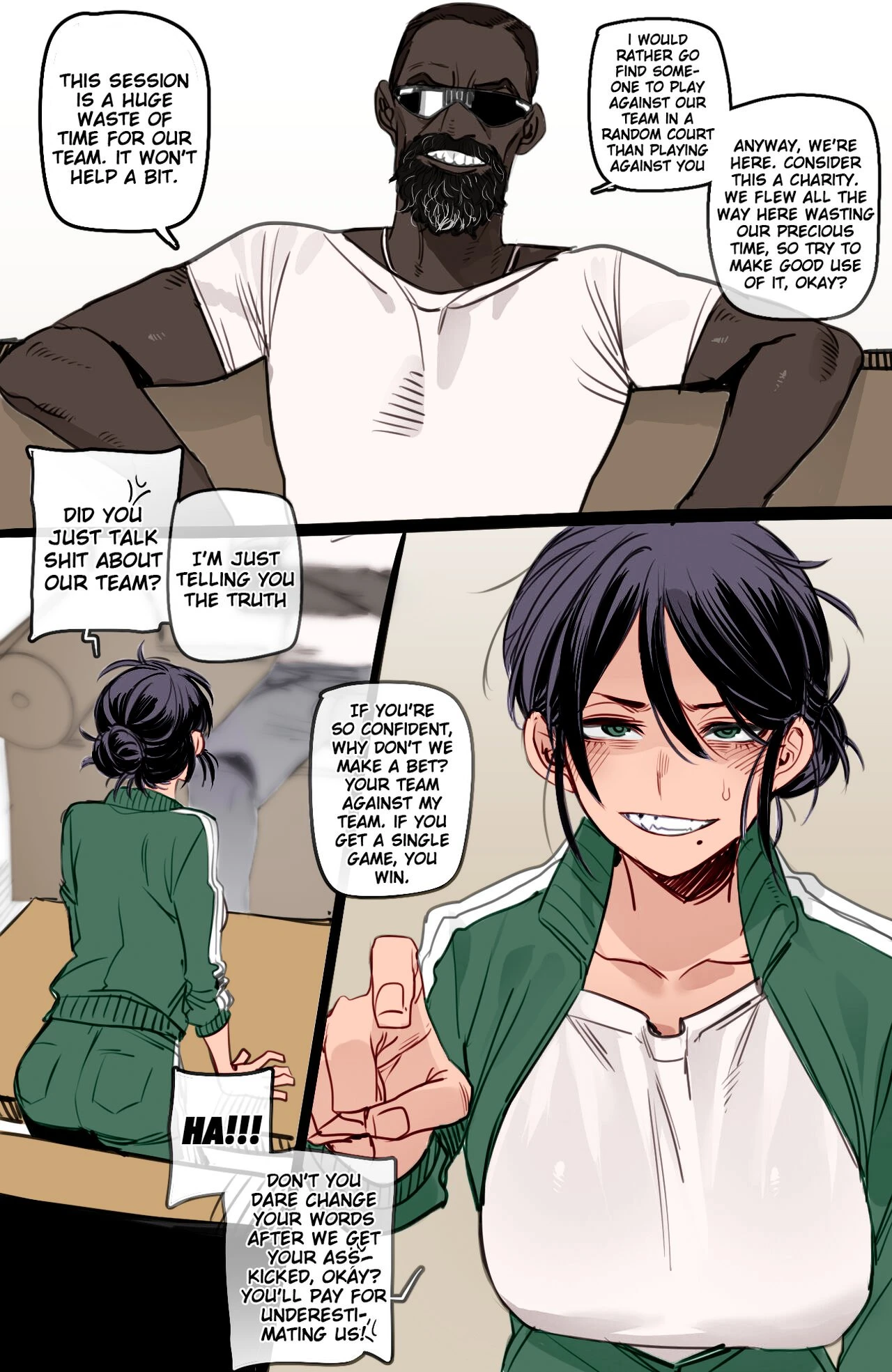 Blacked Coach porn comic picture 2