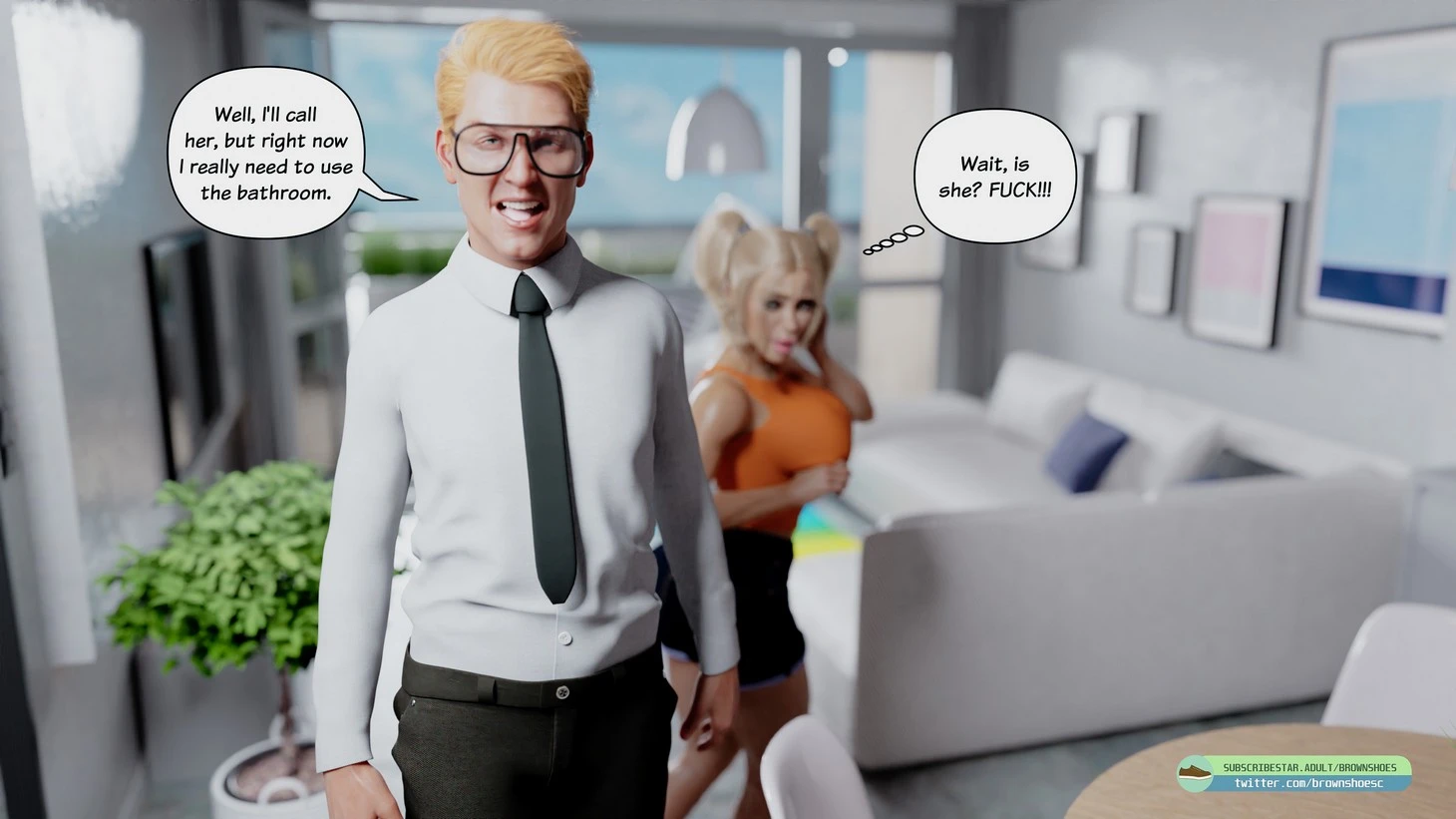 Blacked Home 6 porn comic picture 9