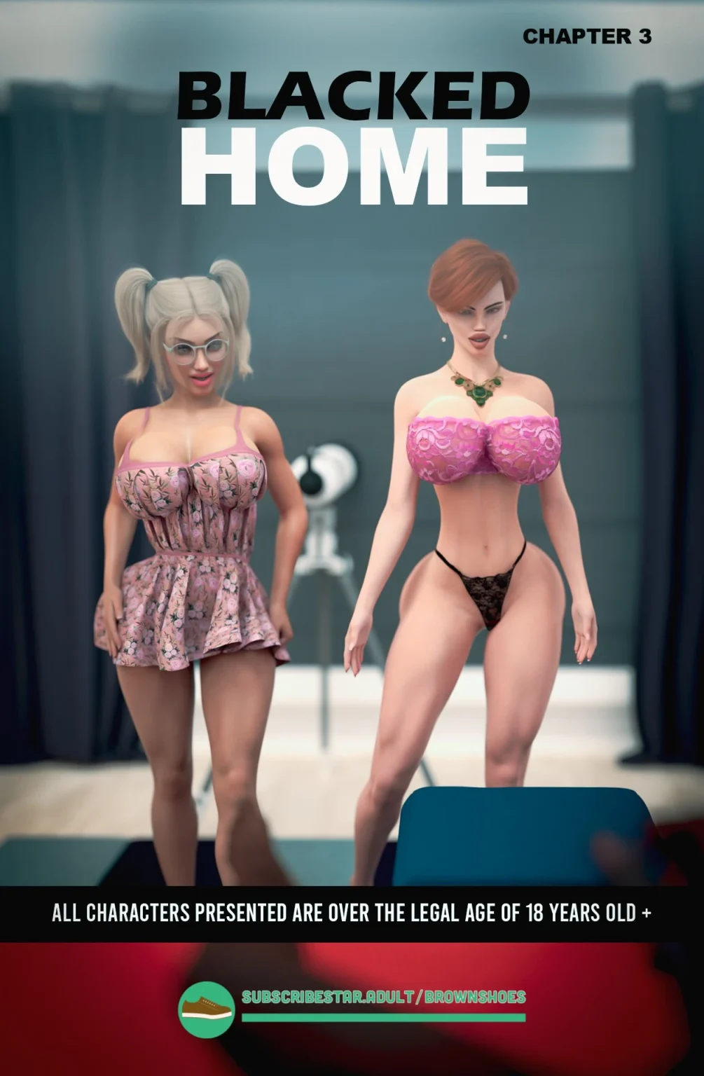 Blacked Home Ch 3 porn comic picture 1