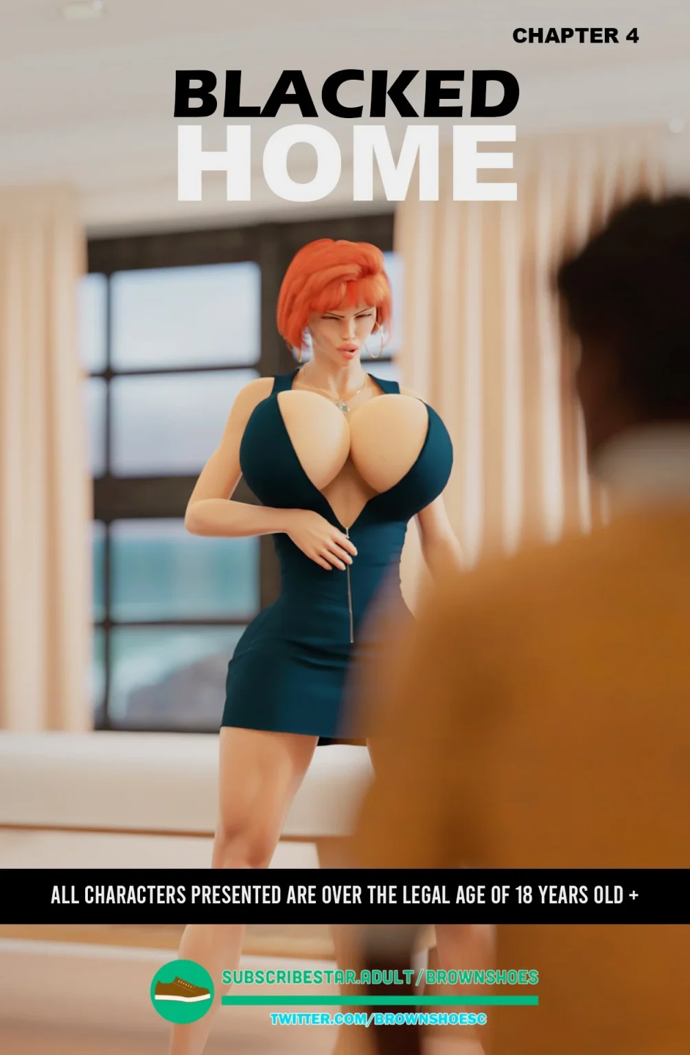 Blacked Home ch.4 porn comic picture 1