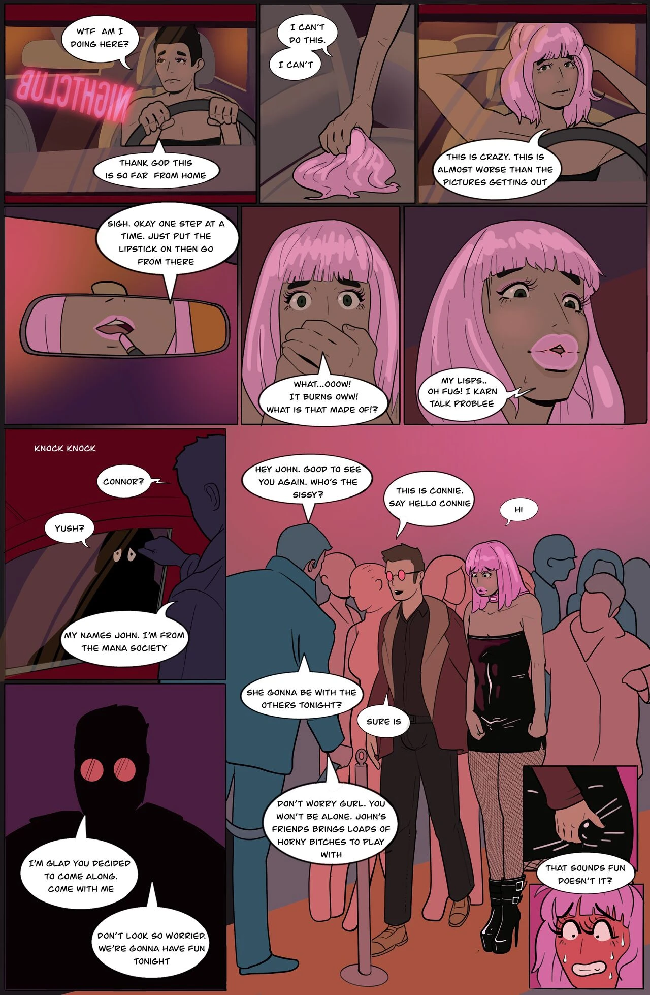 Blackmail 1 porn comic picture 2