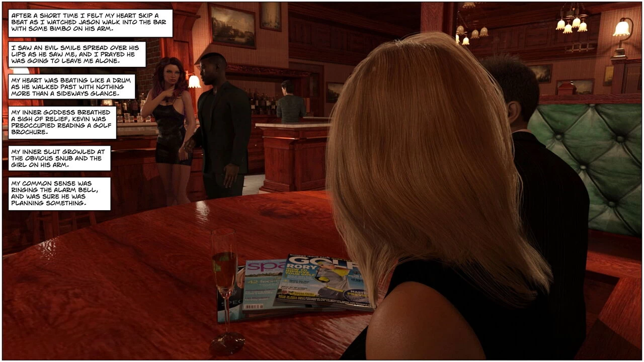 Blackmailed 2 porn comic picture 3