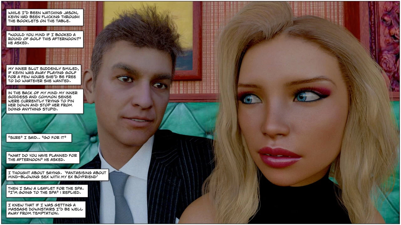 Blackmailed 2 porn comic picture 6