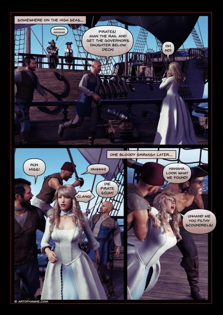 Blackwater Booty porn comic picture 2