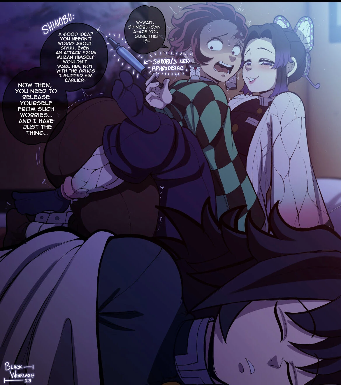 Blackwhiplash completion 2024 porn comic picture 1