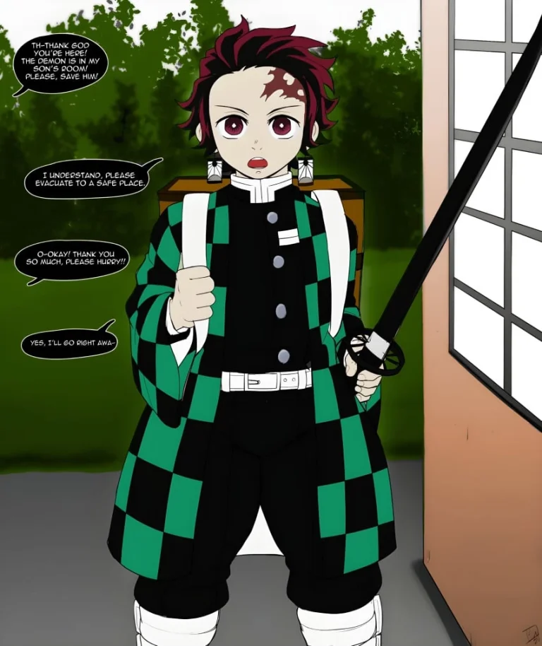 [BlackWhiplash] The Box (Demon Slayer) Colored porn comic picture 2
