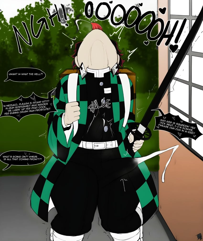 [BlackWhiplash] The Box (Demon Slayer) Colored porn comic picture 3