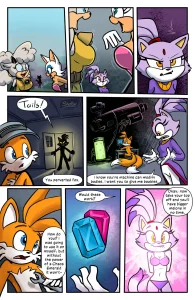 Blazing Boobies porn comic picture 1