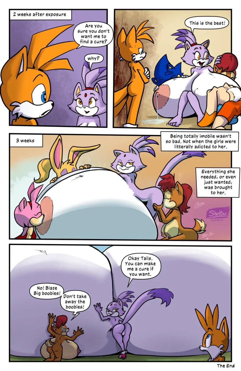 Blazing Boobies porn comic picture 5