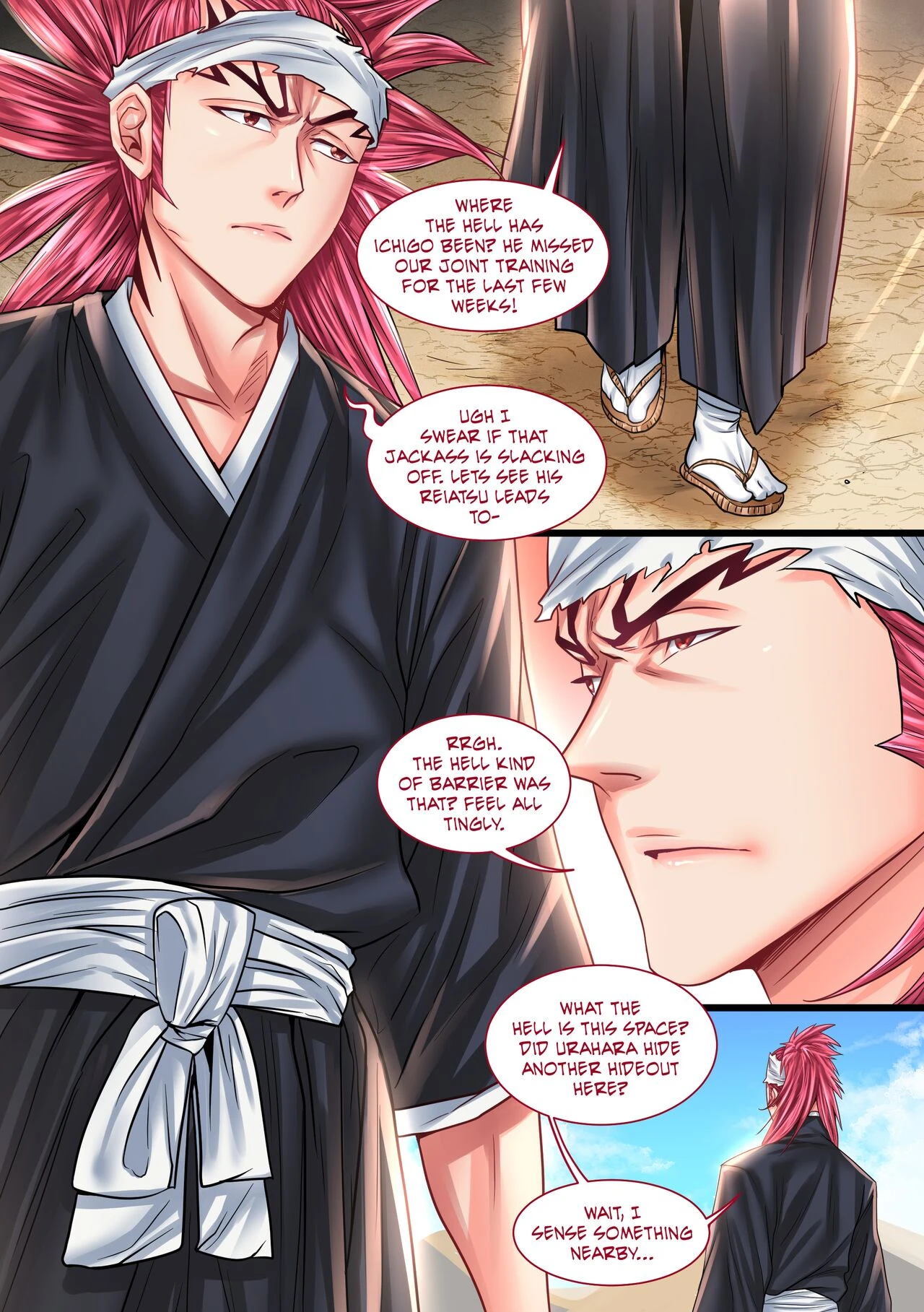 Bleach: Blooming Lesson porn comic picture 46