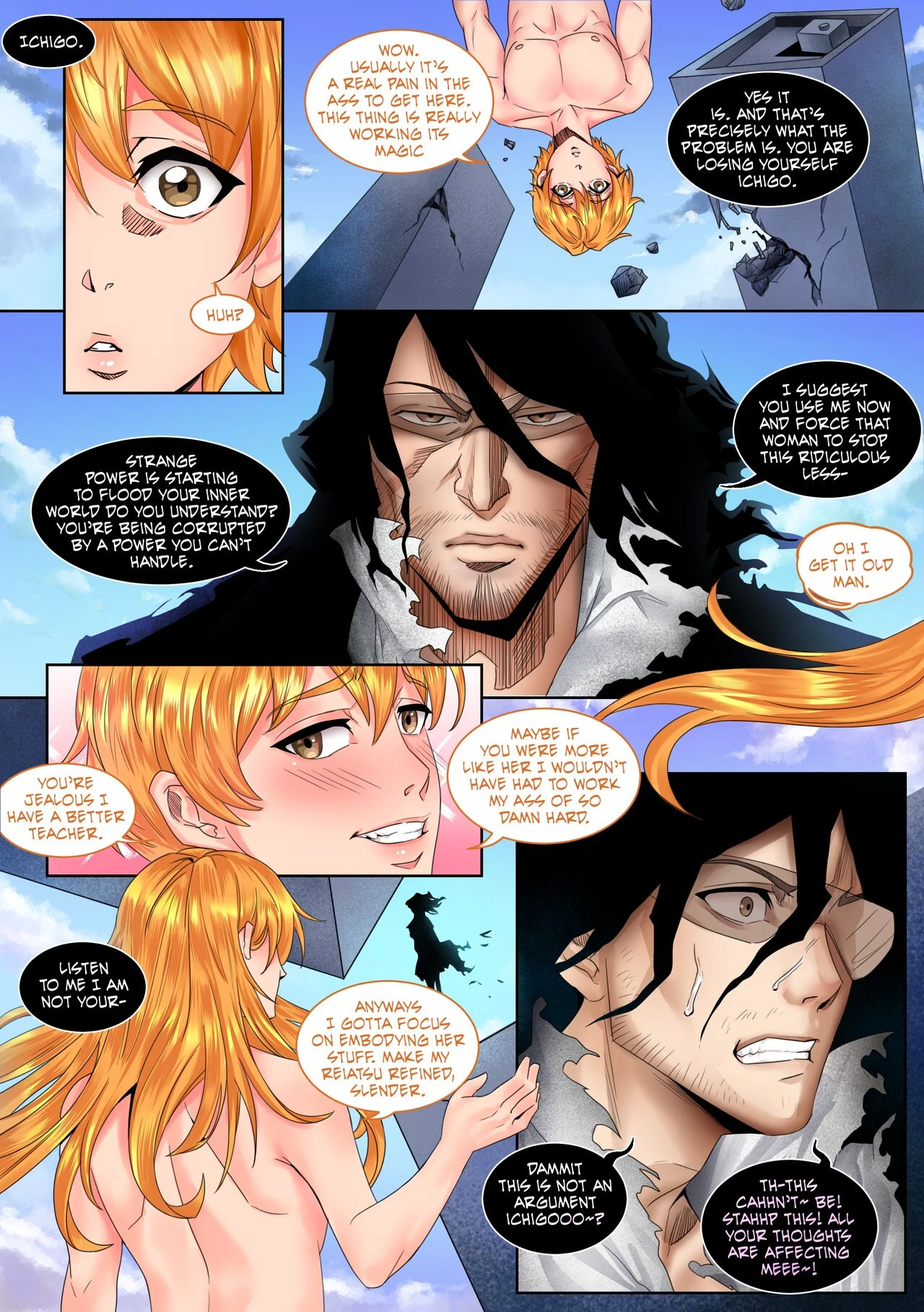 Bleach: Blooming Lesson porn comic picture 8