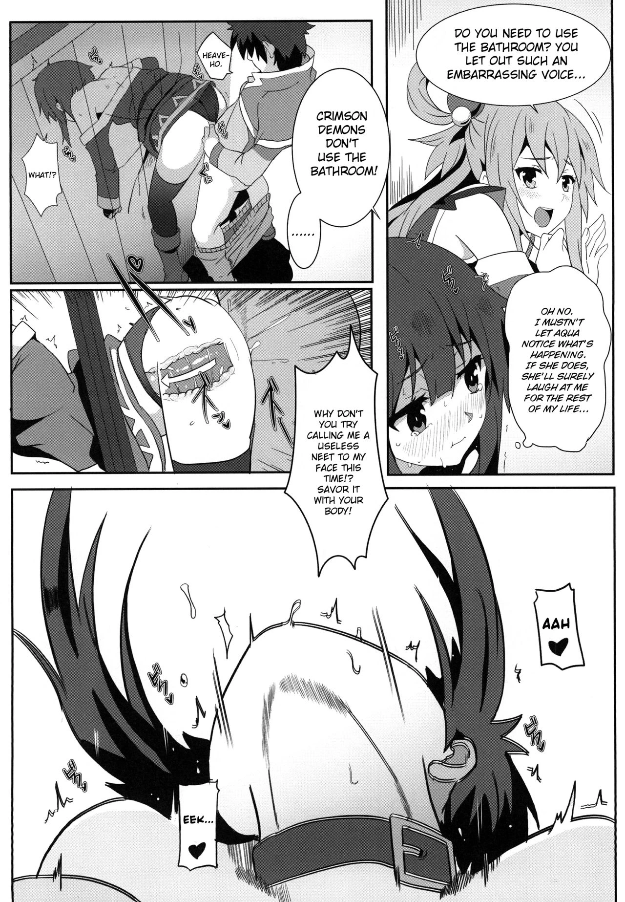 Blessing Megumin with a Magnificence Explosion! 3 porn comic picture 8