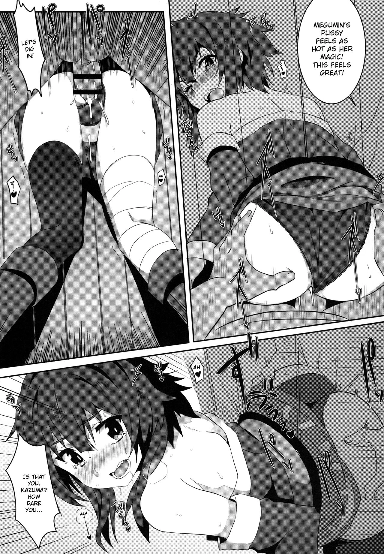 Blessing Megumin with a Magnificence Explosion! 3 porn comic picture 9