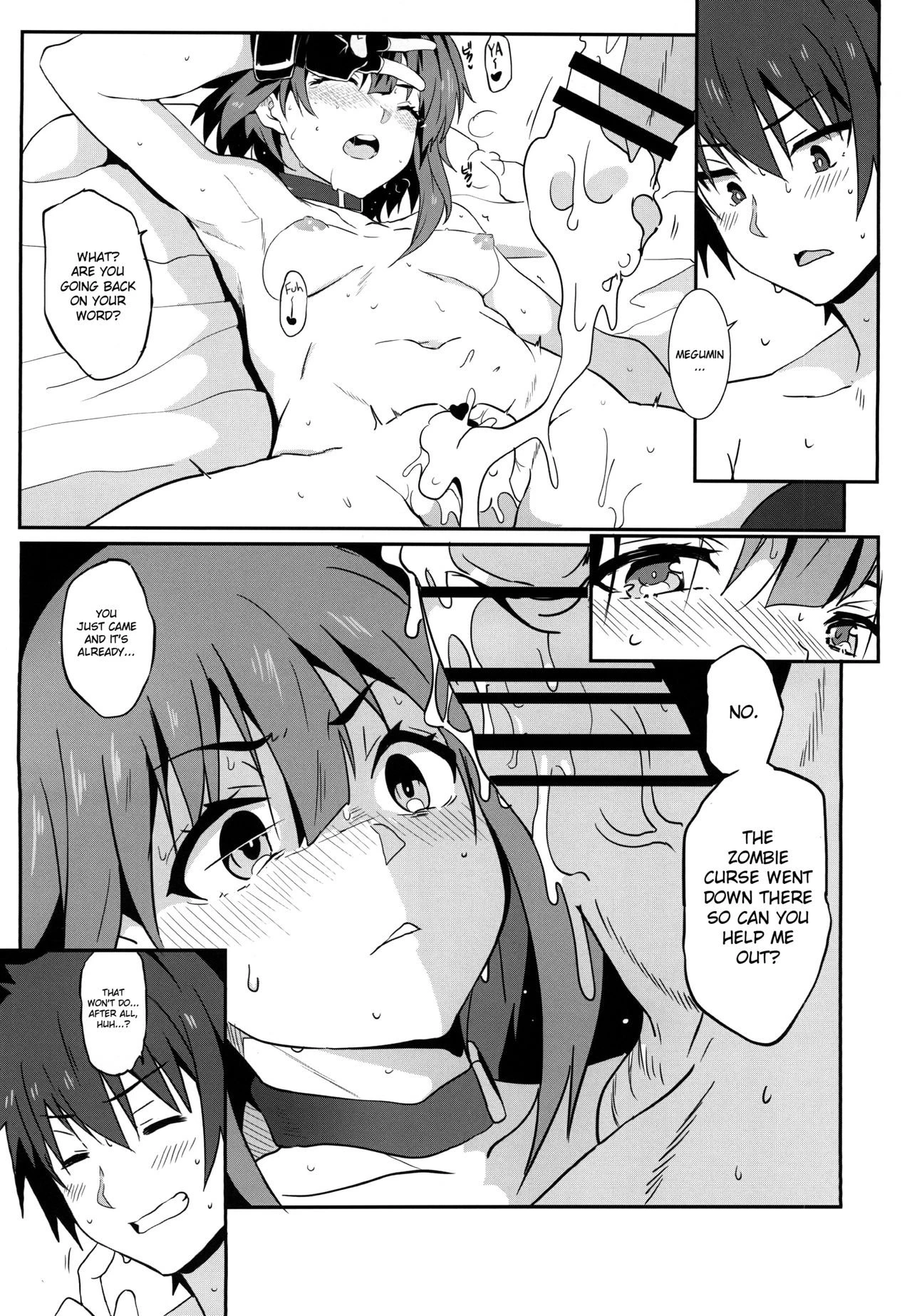 Blessing Megumin with a Magnificence Explosion! 4 porn comic picture 16