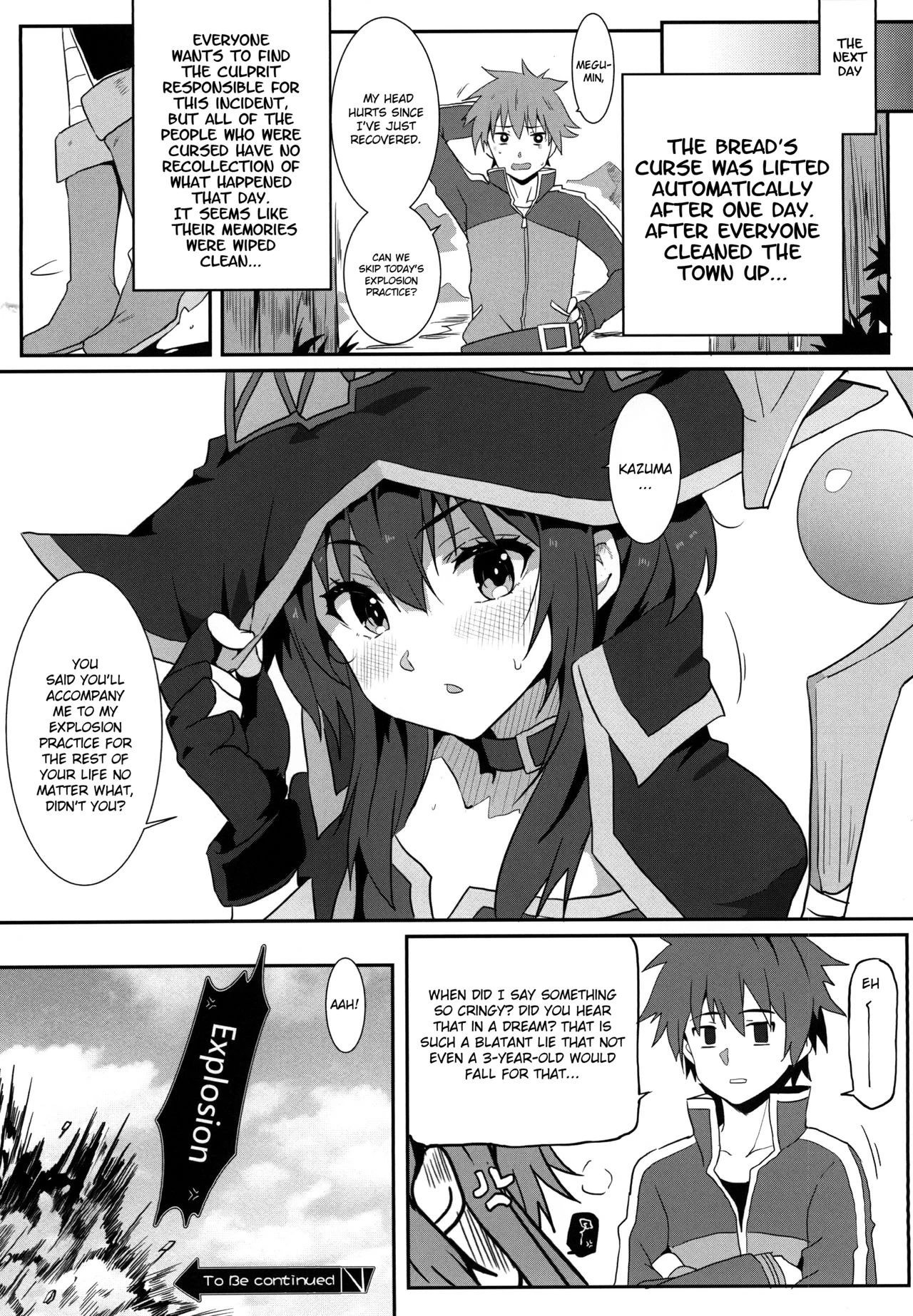 Blessing Megumin with a Magnificence Explosion! 4 porn comic picture 18