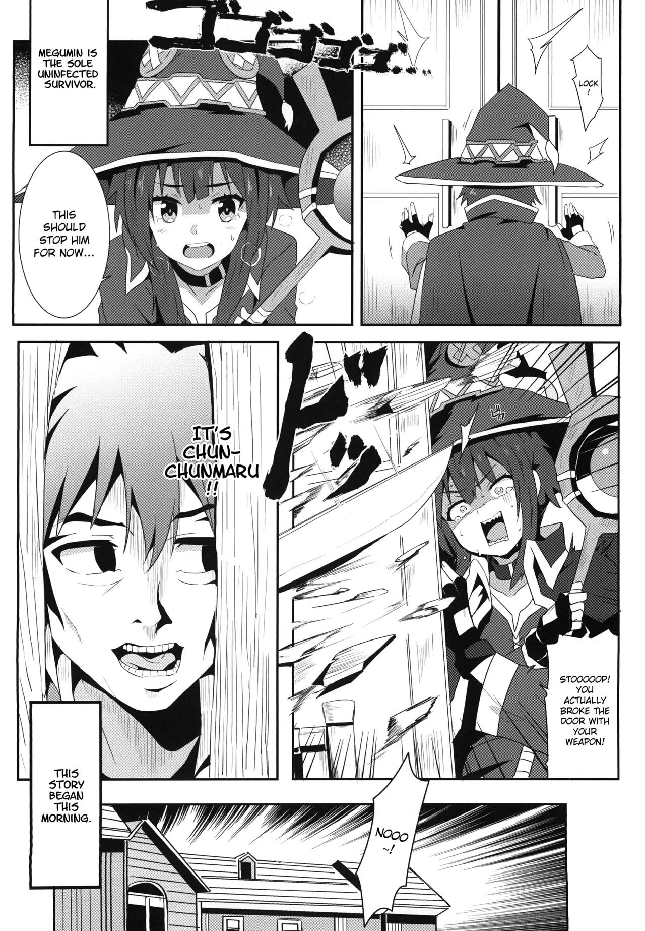Blessing Megumin with a Magnificence Explosion! 4 porn comic picture 5