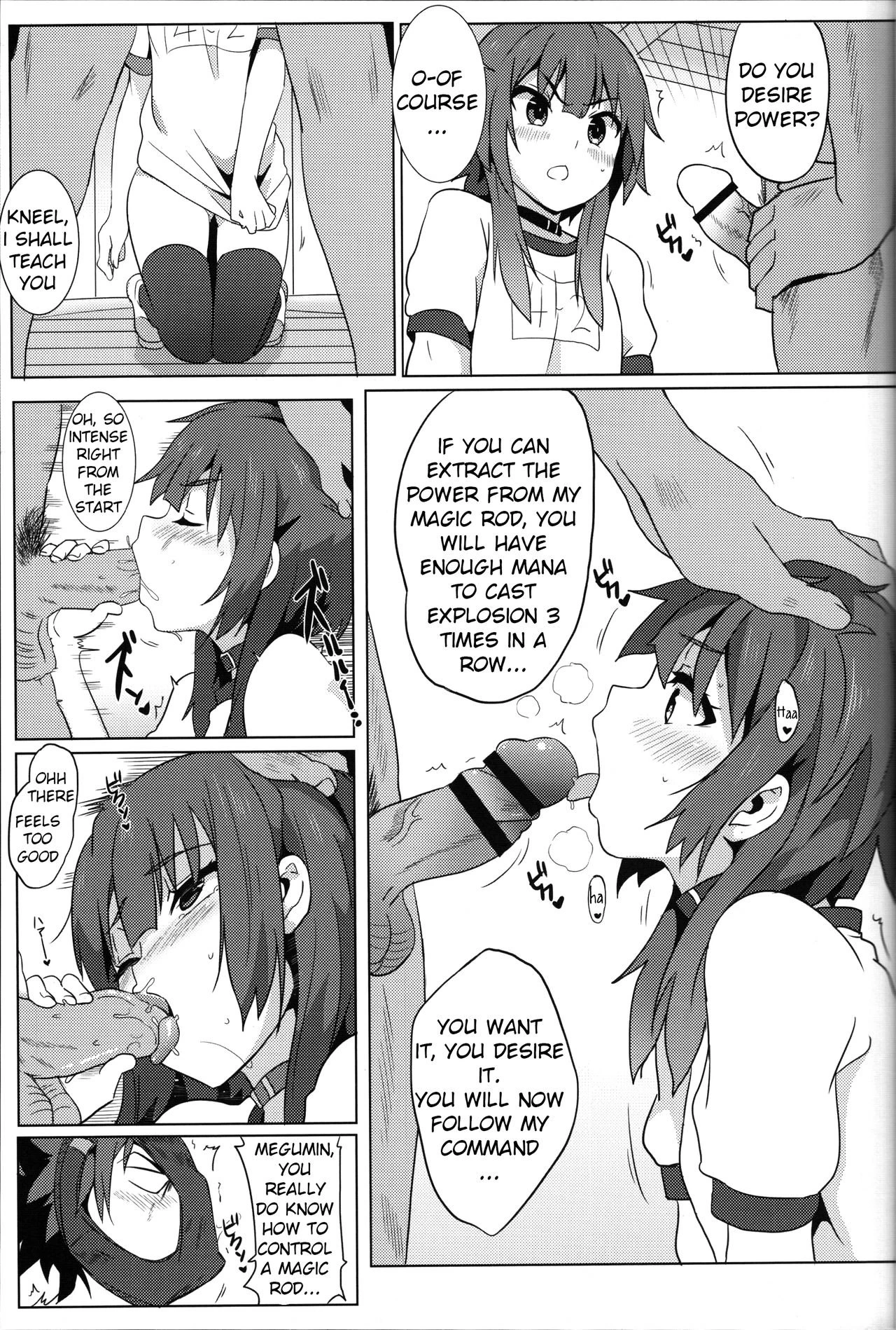 Blessing Megumin with a Magnificence Explosion! porn comic picture 15