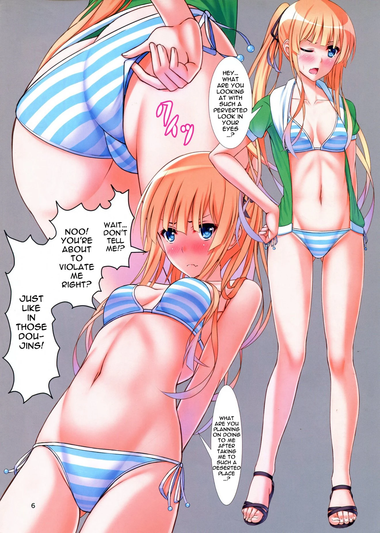 blessing summer!! porn comic picture 6