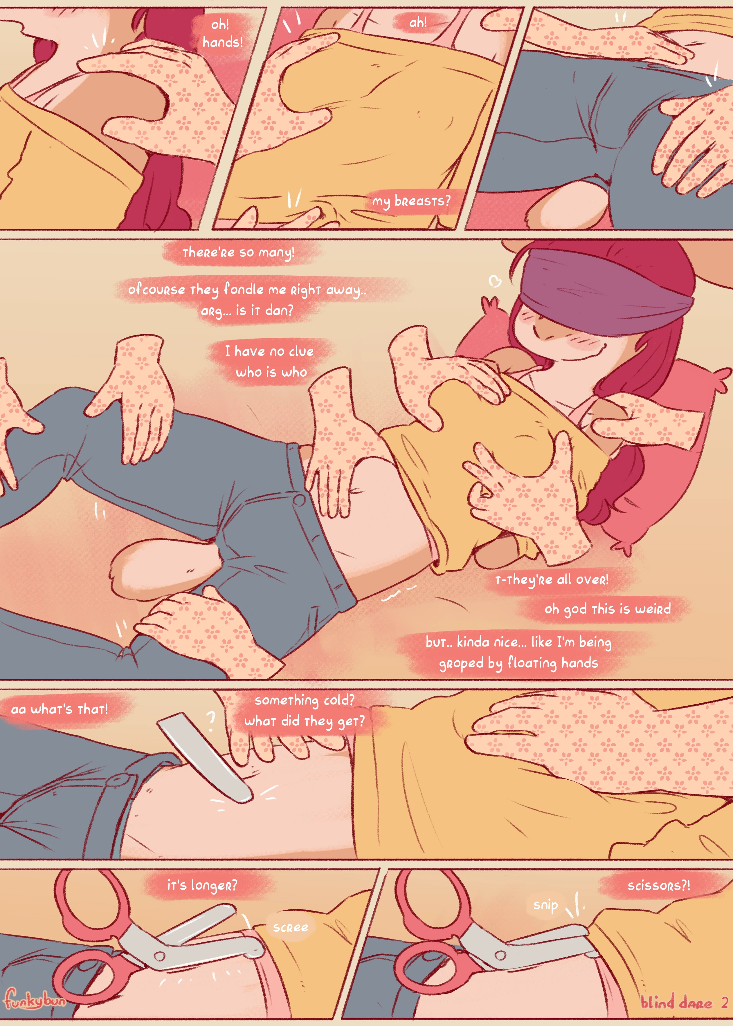 Blind Dare porn comic picture 2