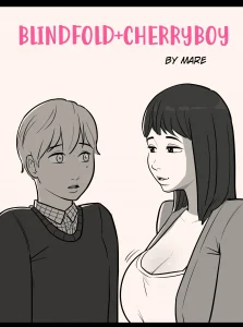 Blindfold+Cherryboy porn comic picture 1