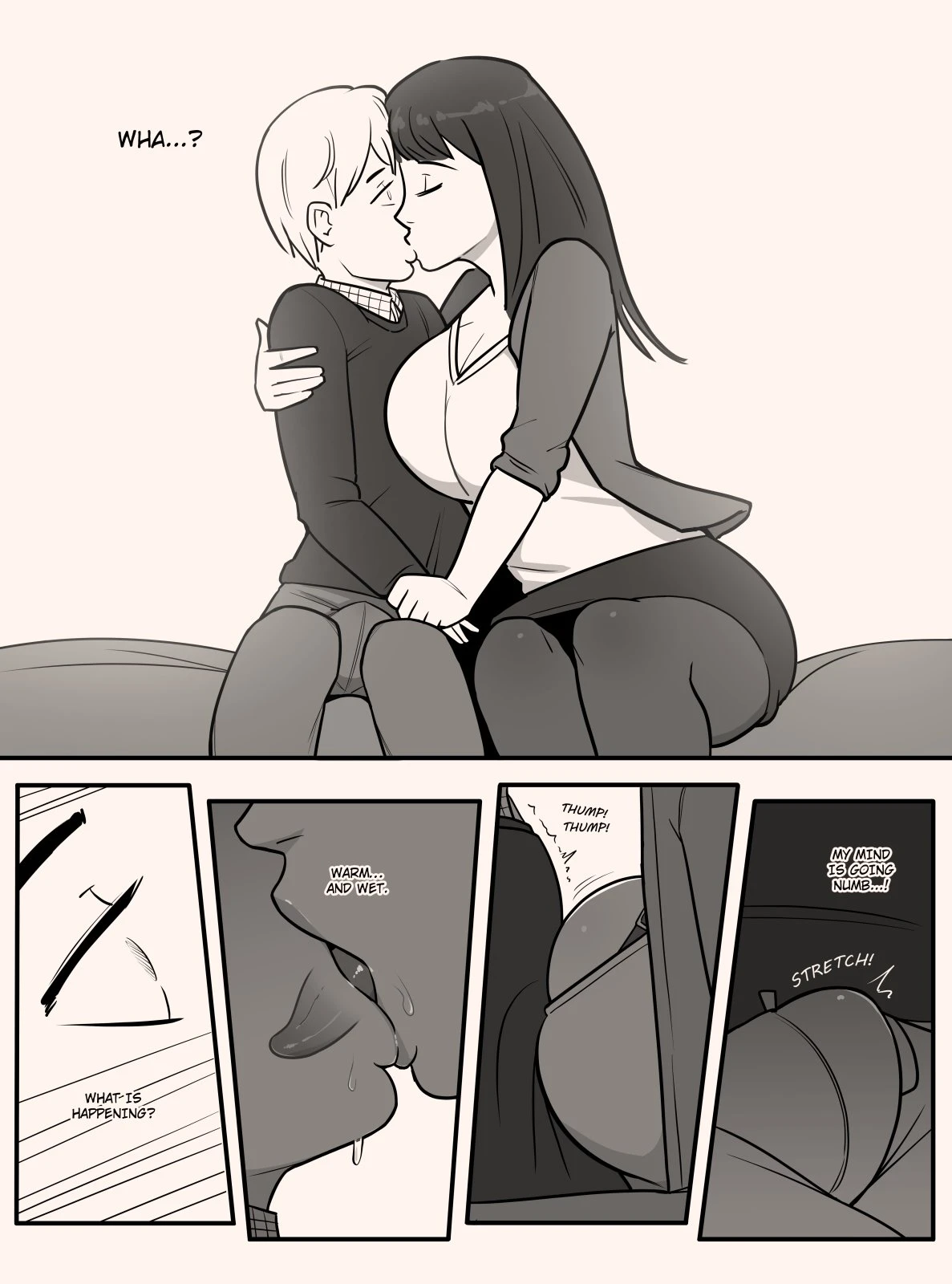 Blindfold+Cherryboy porn comic picture 8