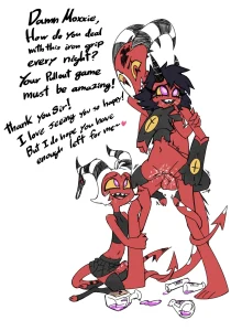 Blitzo's Vacation porn comic picture 1