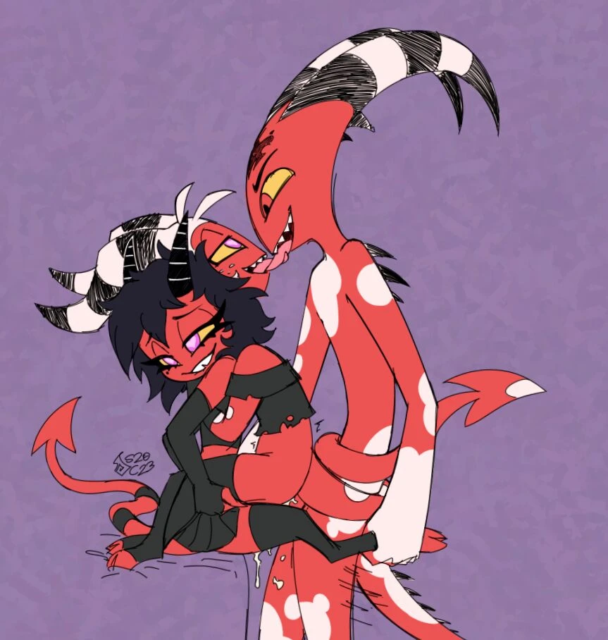 Blitzo's Vacation porn comic picture 10