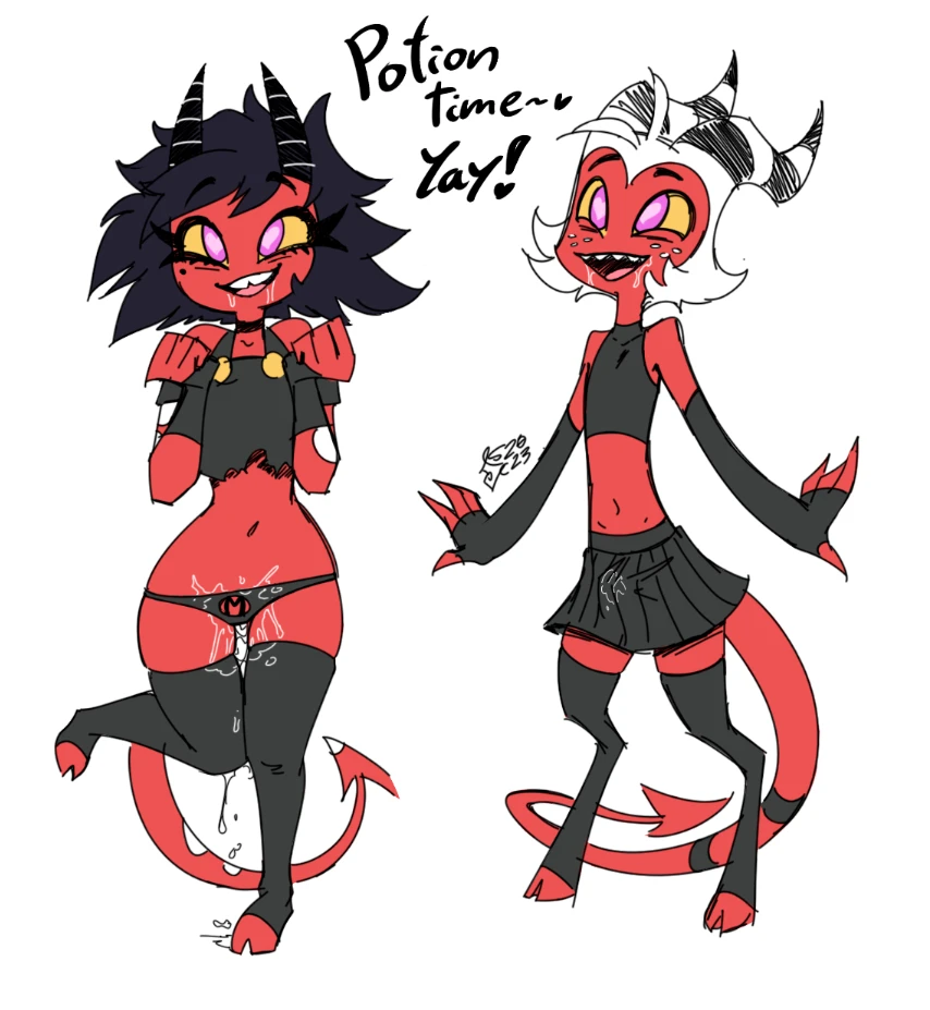 Blitzo's Vacation porn comic picture 4