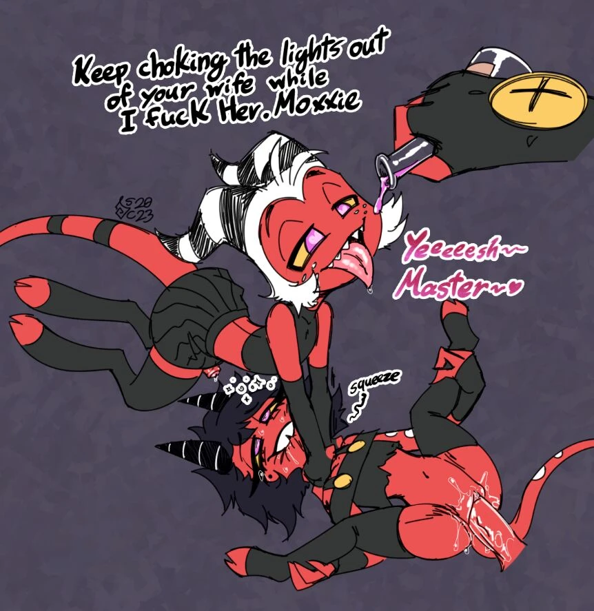 Blitzo's Vacation porn comic picture 5