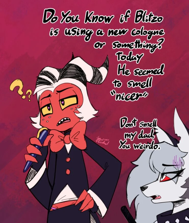 Blitzo's Vacation porn comic picture 7