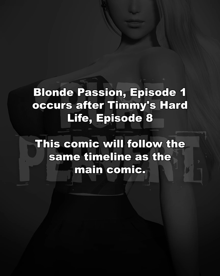 Blonde Passion porn comic picture 2