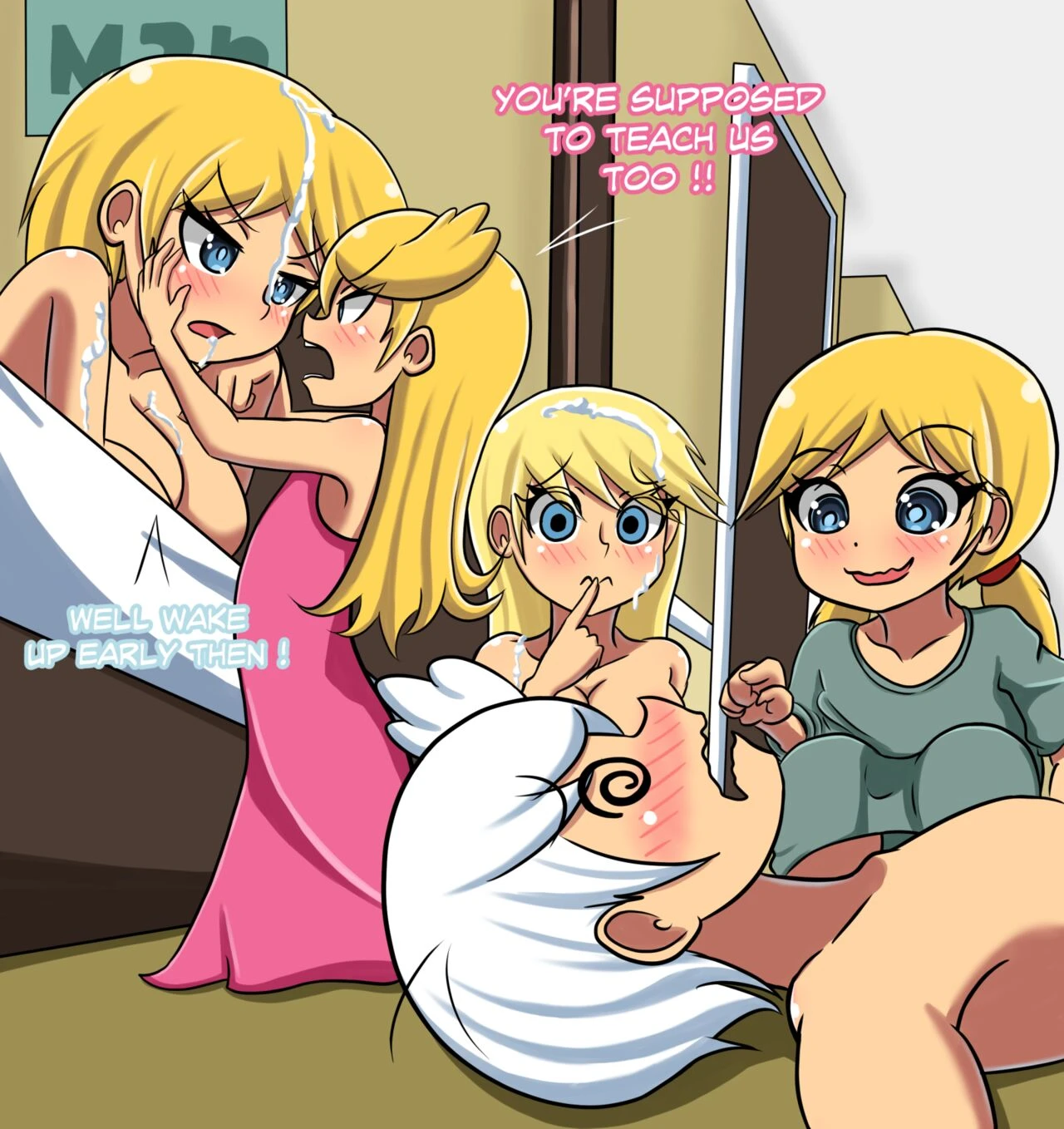 Blondie's good time porn comic picture 11