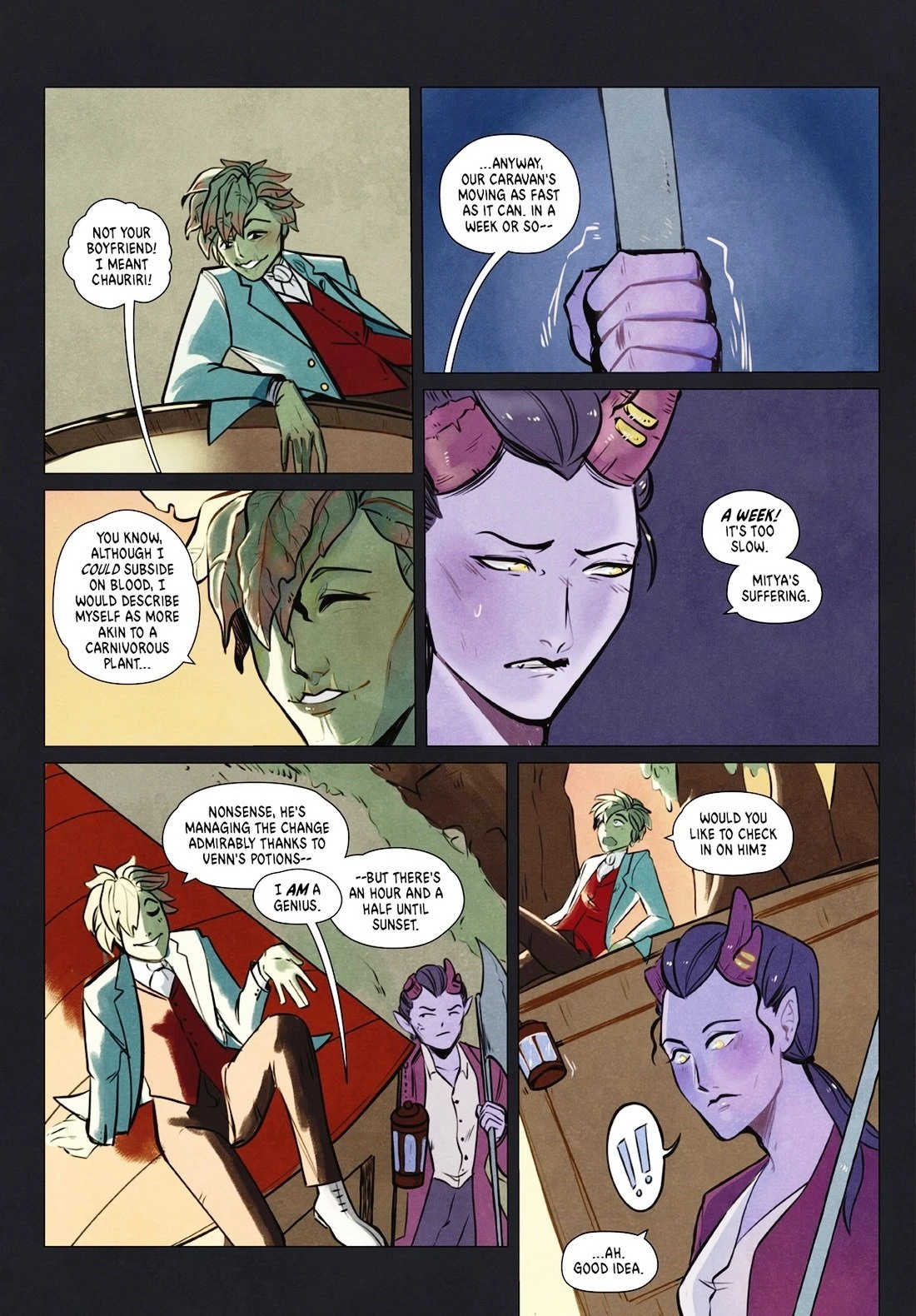 BloodThirst porn comic picture 3