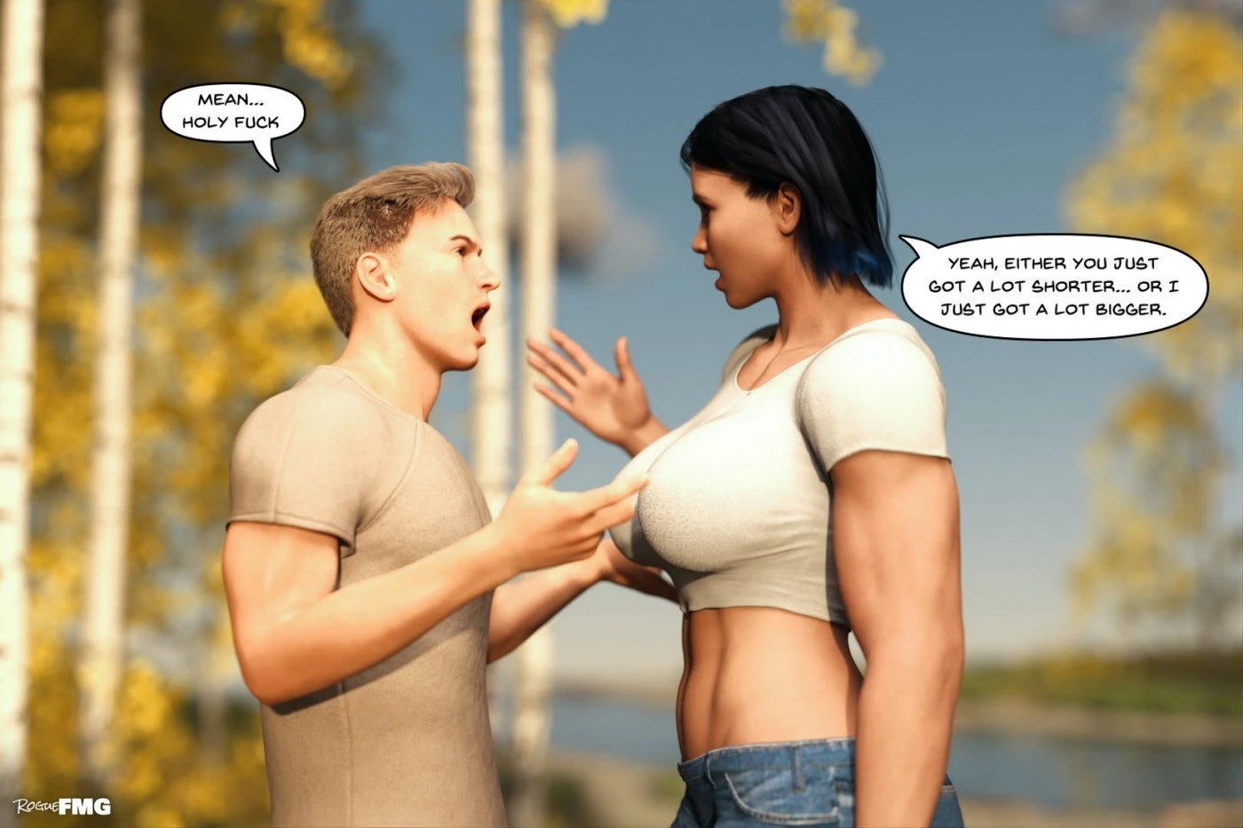 Blowing Up The Dating Scene 1-2 porn comic picture 109