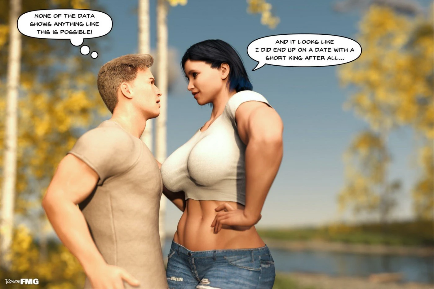 Blowing Up The Dating Scene 1-2 porn comic picture 114