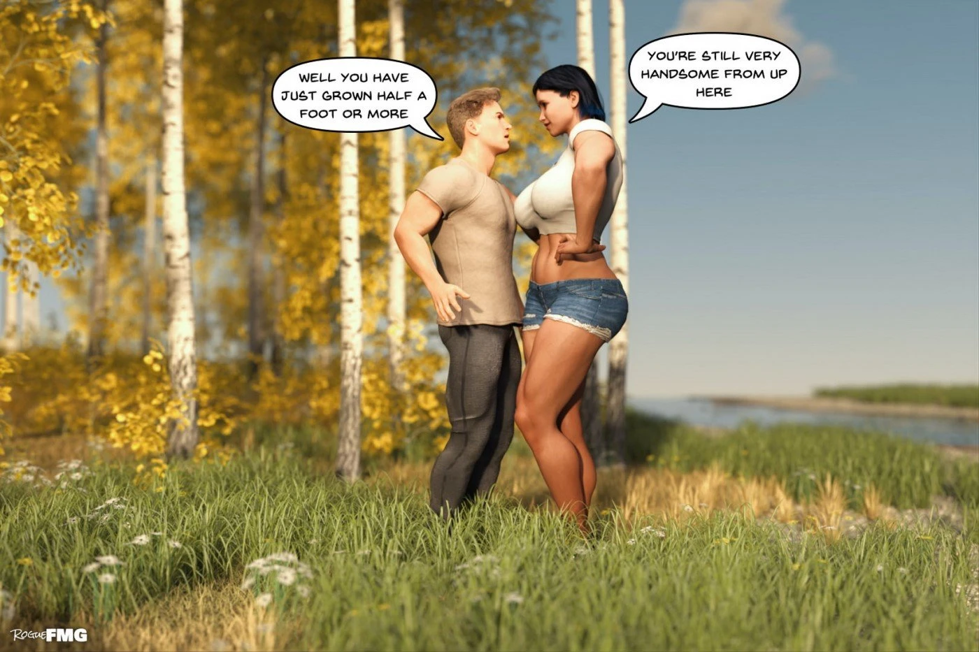 Blowing Up The Dating Scene 1-2 porn comic picture 115